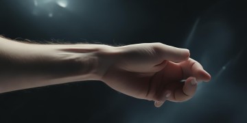 捏男友的手臂代表什么？