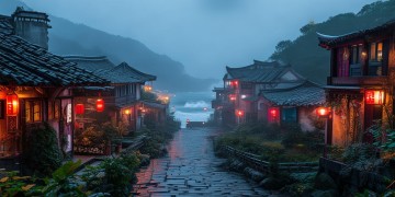 青岛景点中，那个充满魅力的村庄究竟叫什么？