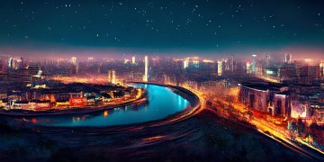 张店有哪些迷人的夜景景点？