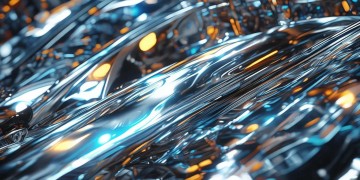 AI绘画中的金属反光效果，能否通过大模型完美呈现？