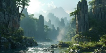 天柱沟景点究竟位于何方？