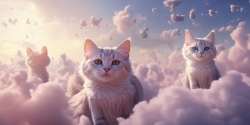 天上的云变成了猫，这究竟是哪首歌曲的奇幻想象？