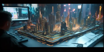 C4D怎么挤压AI模型？