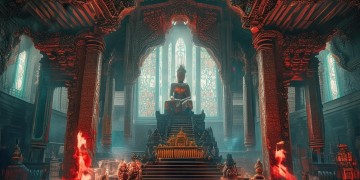 曾经血染紫金佛是什么歌？