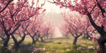 柳城哪里有桃花林景区？