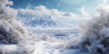 花果山景区 下雪了吗？