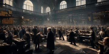 世界大战爆发时，股市还会正常开市吗？