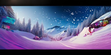 滑雪与蹦迪的完美碰撞，探索冬季娱乐新天堂