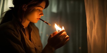 女士为男友点烟代表什么？