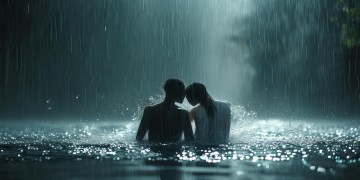 和谁在雨中相爱是什么歌？