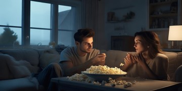 女友看男友吃薯片正常吗？