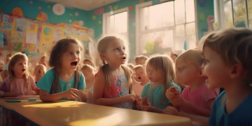 幼儿园上课的时候唱什么歌？