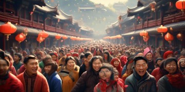 嘉祥青山景区春节人多吗？