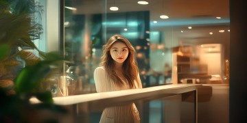 喜欢物业前台的女生吗？