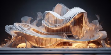 SU建筑模型AI渲染能否颠覆传统设计流程？
