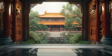 开元物业站在南门吗？