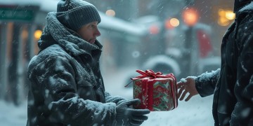 下大雪为物业工人送什么？