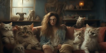奇葩女友真的喜欢宠物猫吗？