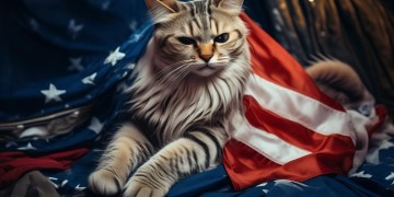 披着国旗的猫文心一言，是爱国还是炒作？