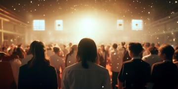 学校唱的光辉岁月是哪首歌？