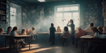 What Song Does the Teacher Sing in the Classroom?