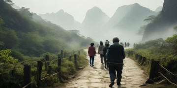 江西龟峰风景区老人游玩会累吗？