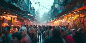 人声鼎沸的烦恼是哪首歌的歌词？