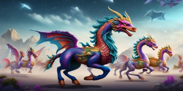 龙舞手游究竟有哪些独特的坐骑呢？