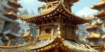 绳金塔里有什么景点？
