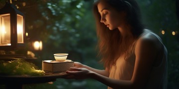 有送男友茶叶的女生吗？
