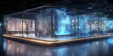 文化展馆模型AI网站，是未来展示的新趋势吗？