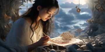 女友画平安符，背后寓意何在？