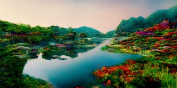 易水湖景区是怎么建造的？