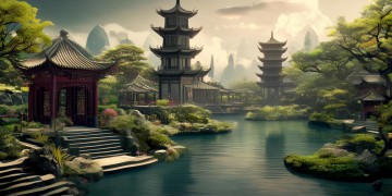 苏杭美景天上真有对应景点吗？