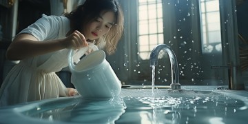 楼上倒水问题，可以找物业解决吗？