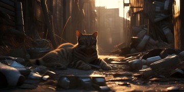 物业投放野猫垃圾违法吗？