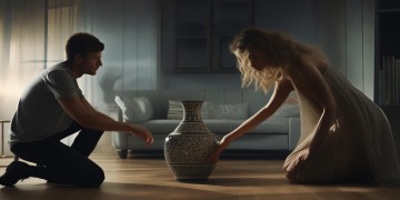 女友罚男友跪水瓶犯法吗？