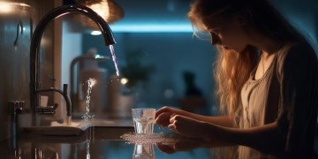 男友帮女生接水，这真的正常吗？