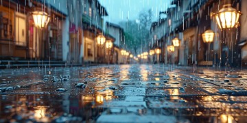 椒江哪里下雨时还好玩？