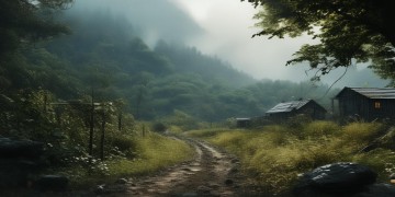 住在农村山咔咔是什么歌？