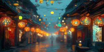 看着花灯哈哈笑是什么歌？