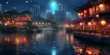 阳江附近有什么迷人的夜景景点？