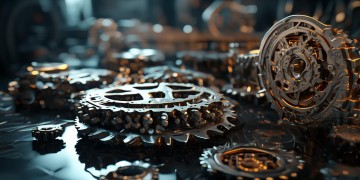 如何通过AI高效创建精准齿轮模型？