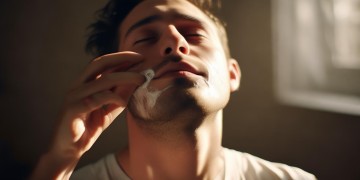 女友为男友刮脸正常吗？