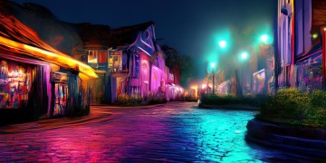 县城夜景哪里好玩？