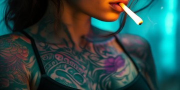 纹身抽烟的女友，男友会嫌弃吗？