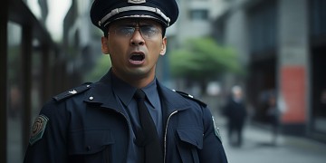物业保安张口骂人违法吗？