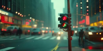 前面红灯变成绿灯是什么歌？