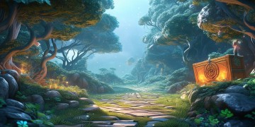 手游中是否存在名为宝箱流浪的玩法或元素？