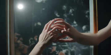 男友在镜子前牵手，这背后代表着什么深意？